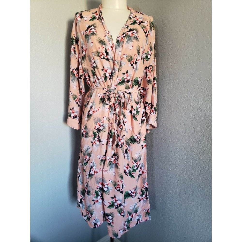 Guess Floral Kimono Robe Under Garment